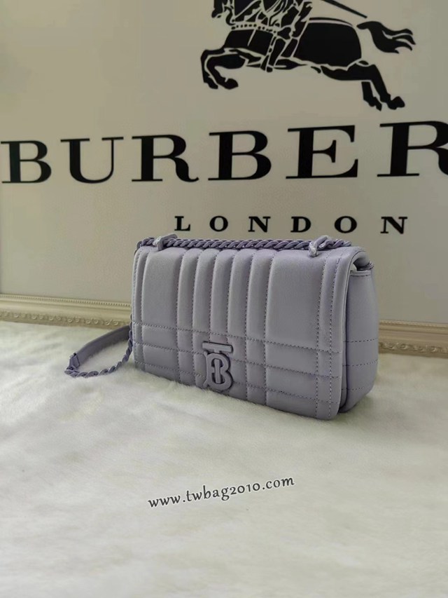 Burberry專門店新款絎縫時裝秀款Lola蘿拉包 巴寶莉皮革鏈條單肩斜挎女包 yxb1485